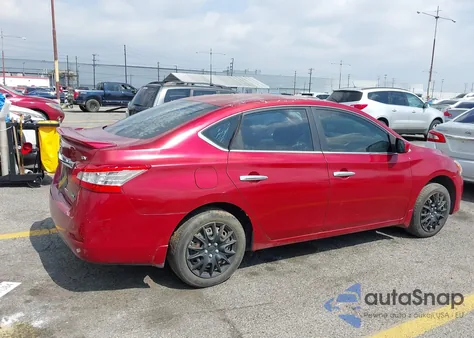 2014 Nissan Sentra Sv из США, поврежденный, VIN 3N1AB7AP7EY294919